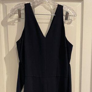 LOFT Navy Blue Jumpsuit